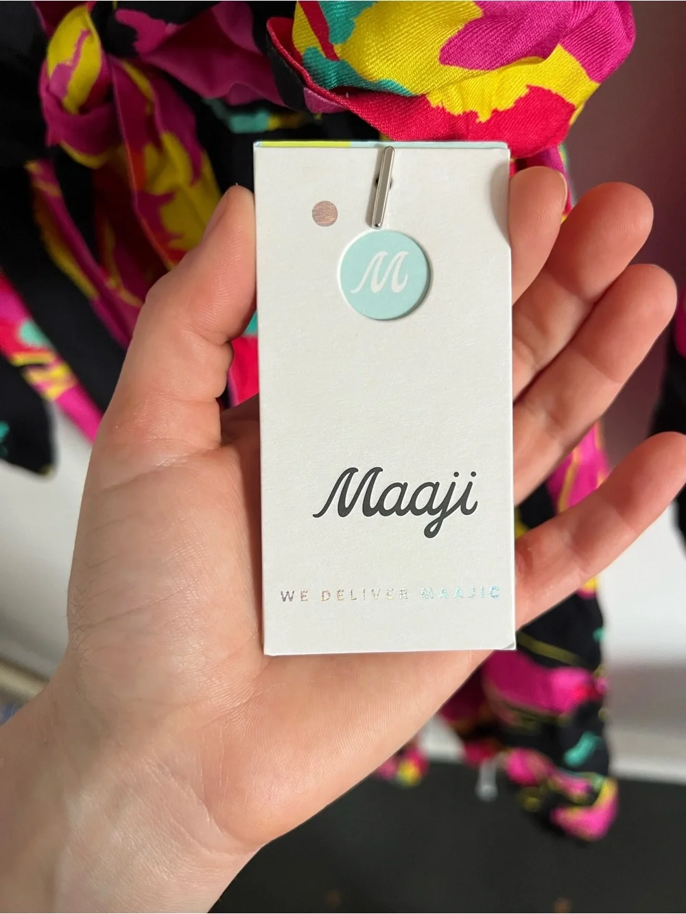 NWT Maaji FLORY KIRA BEACHWEAR JUMPSUIT, size medium - Picture 3 of 6